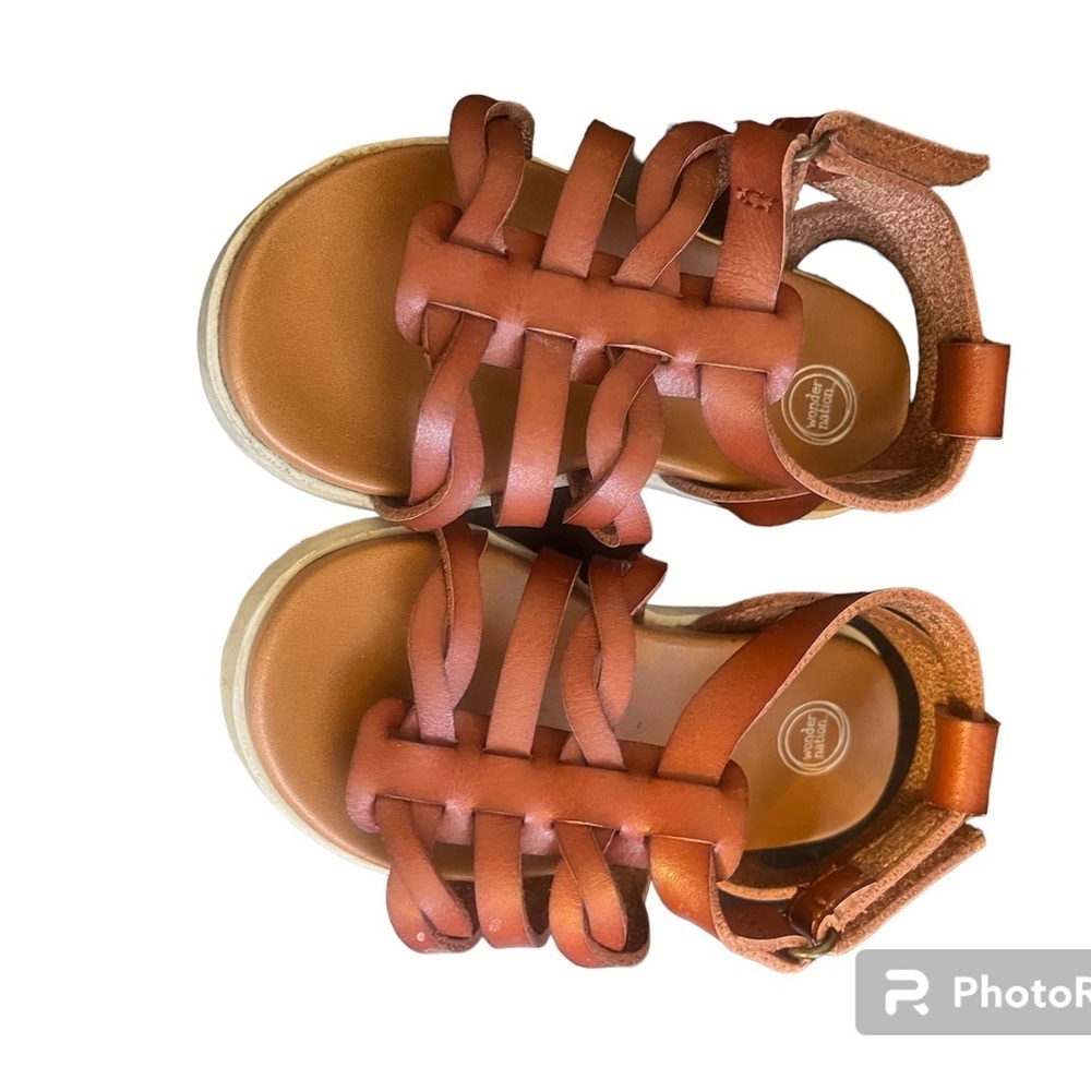 Baby Girls Wonder Nation Brown Sandals